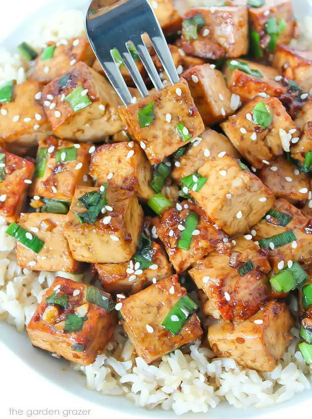 Asian-Style Garlic Tofu