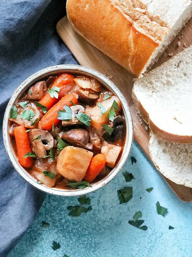 Vegetarian Instant Pot Irish Stout Stew