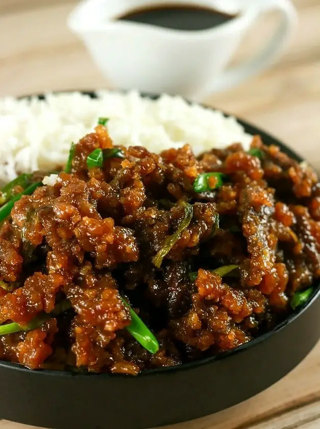 Easy Crispy Mongolian Beef