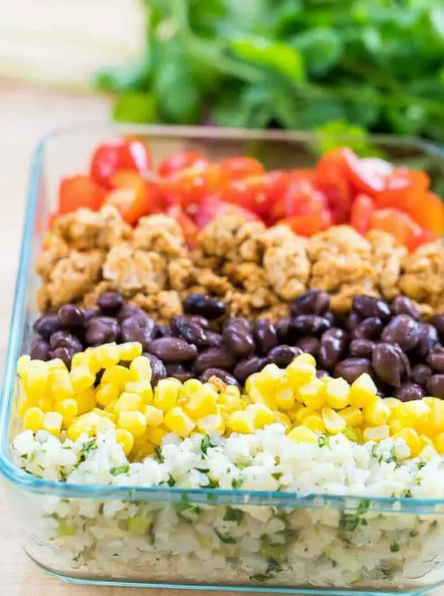 Chicken Burrito Bowls