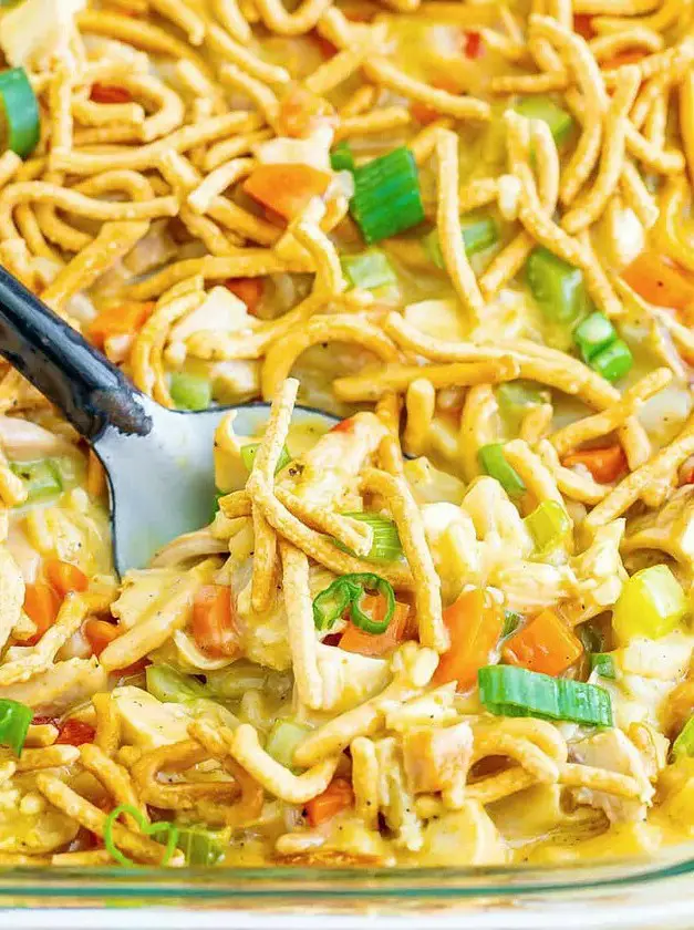 Chicken Chow Mein Casserole