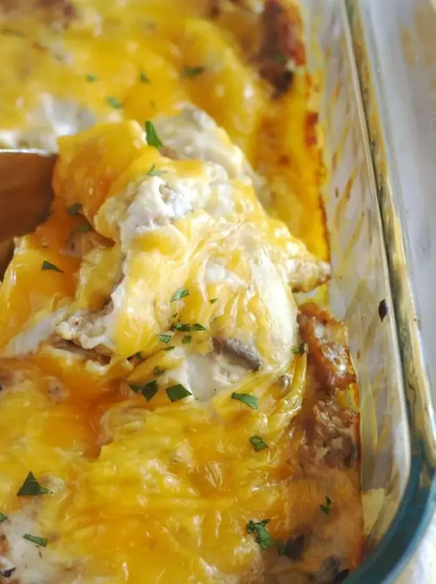 Sausage and Pierogi Casserole