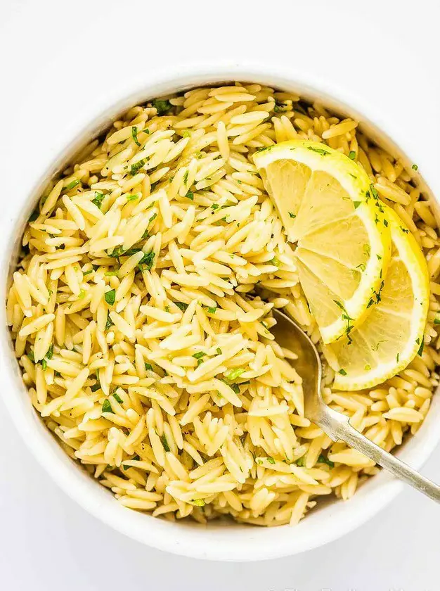 Lemon Butter Orzo