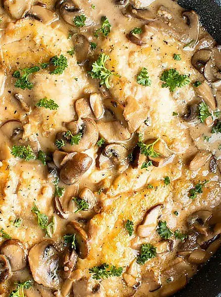 Chicken Marsala with Mushrooms