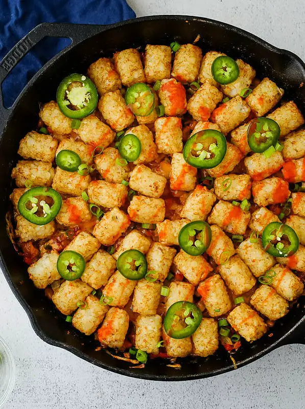 Vegetarian Tater Tot Casserole