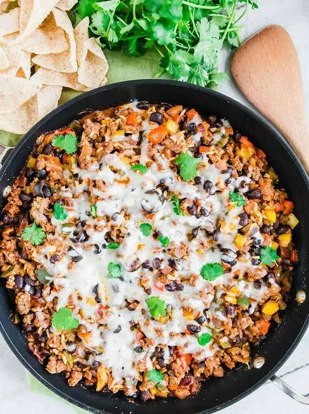 Mexican Ground Beef Skillet