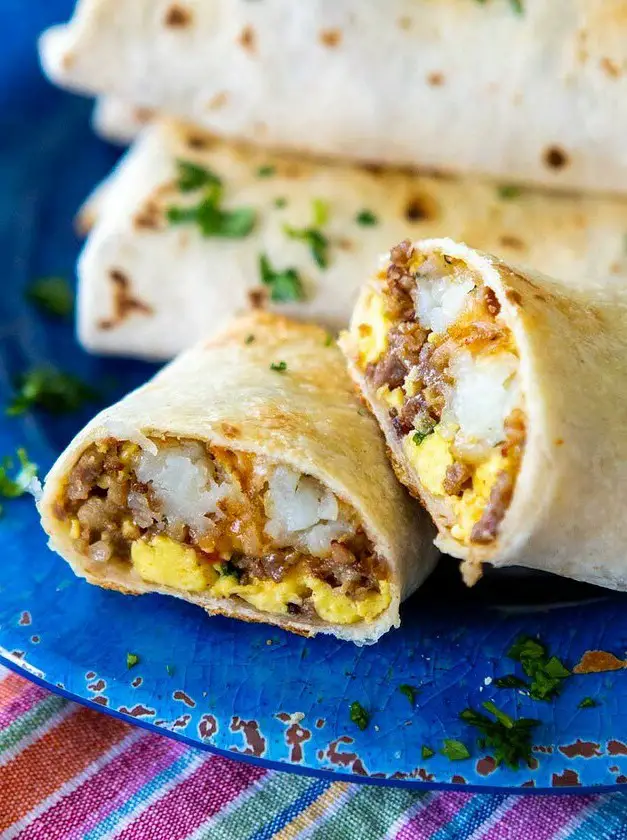 Make-Ahead Breakfast Burritos