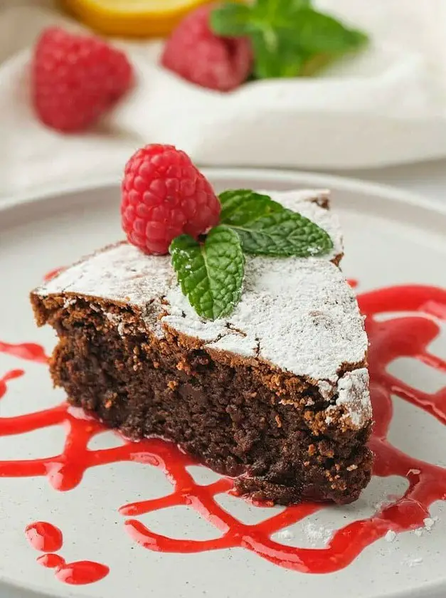 Chocolate Almond Flour Cake