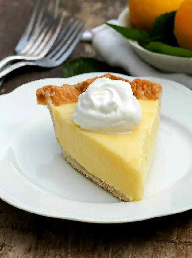 Sour Cream Lemon Pie