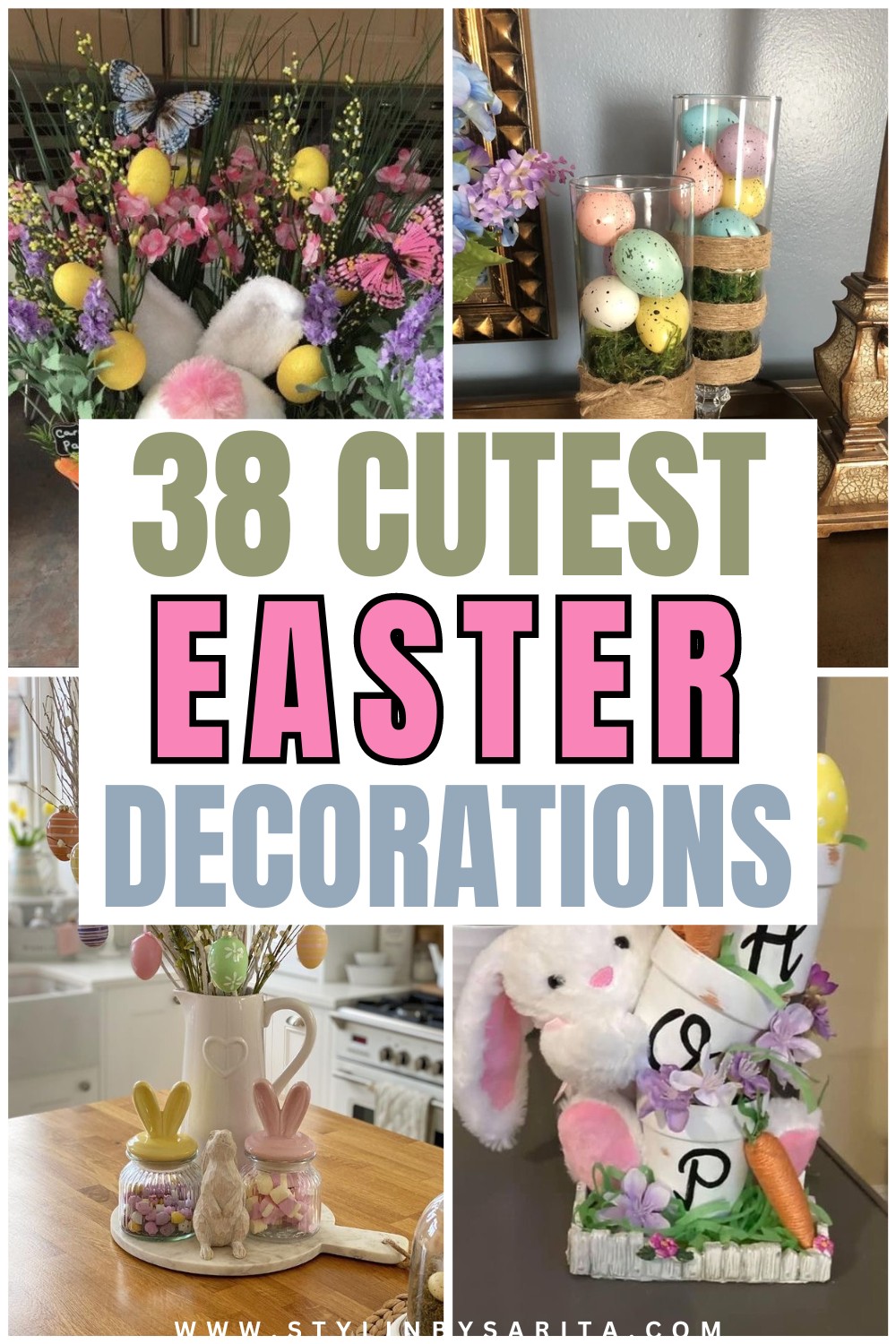 38 AMAZING EASTER DECORATIONS THAT ARE SUPER CUTE