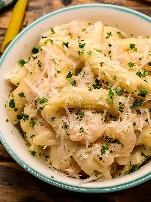 Shrimp Penne Pasta