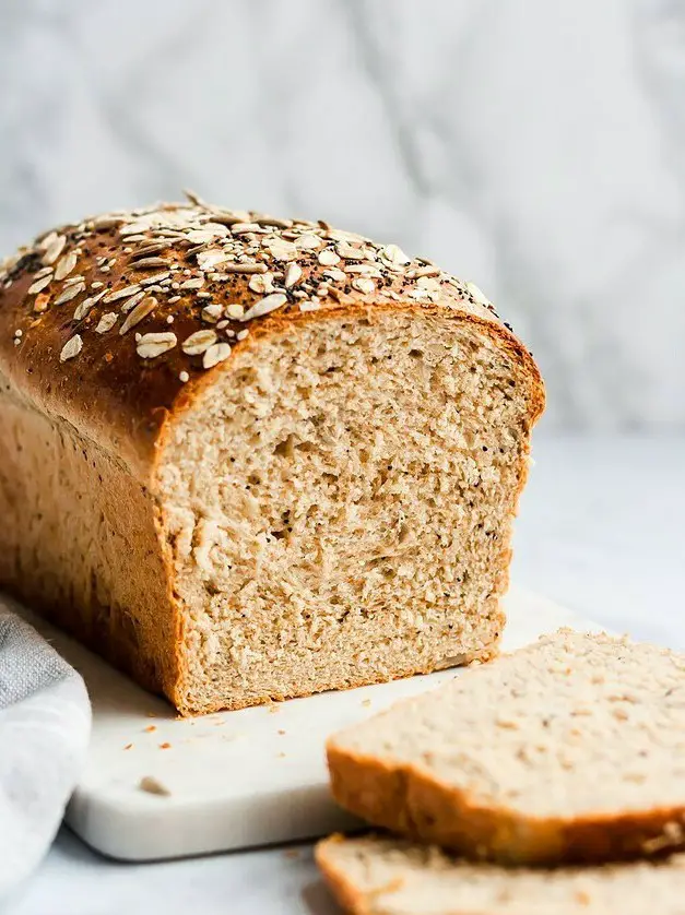 Soft Seedy Sandwich Bread