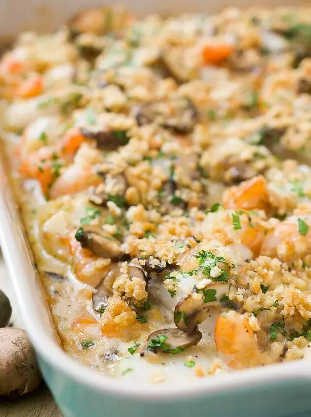 New England Seafood Casserole