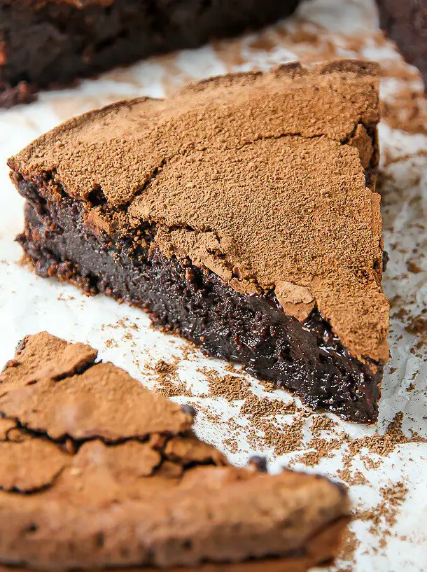 Flourless Chocolate Fudge Cake