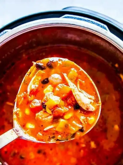 Instant Pot Chicken Tortilla Soup