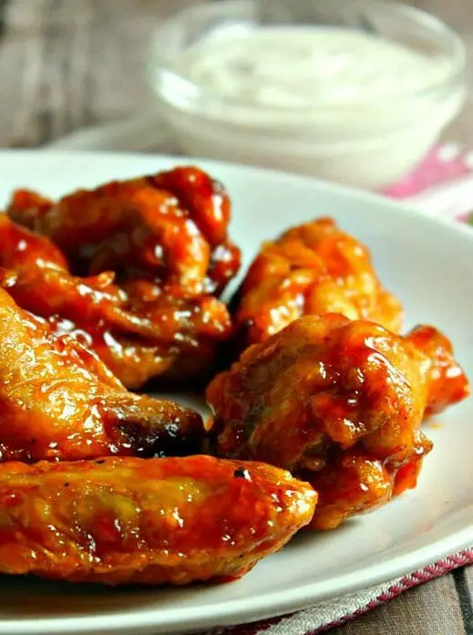 Crispy Oven Baked Hot Wings