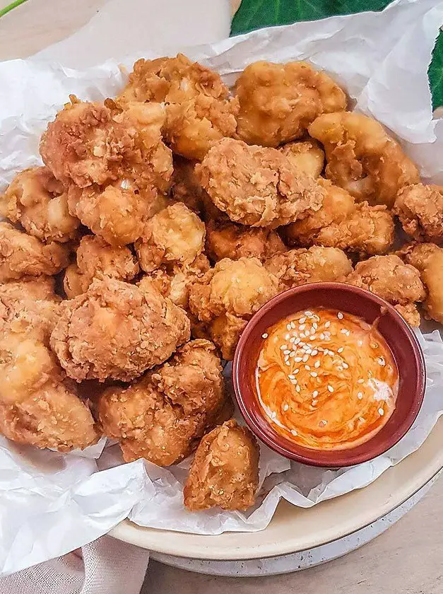 Vegan Fried Cauliflower