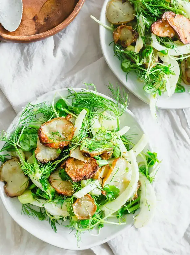 Roasted Sunchoke Salad