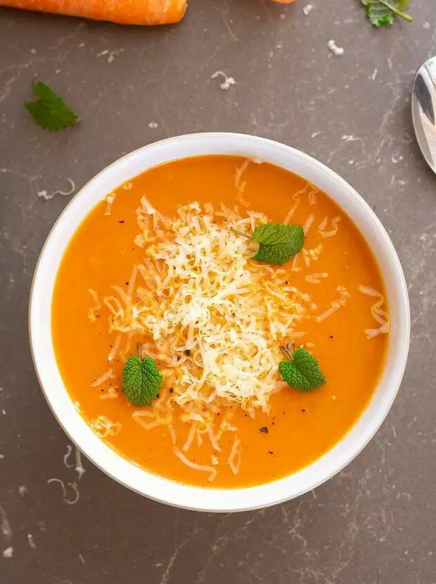 Carrot and Red Pepper Soup