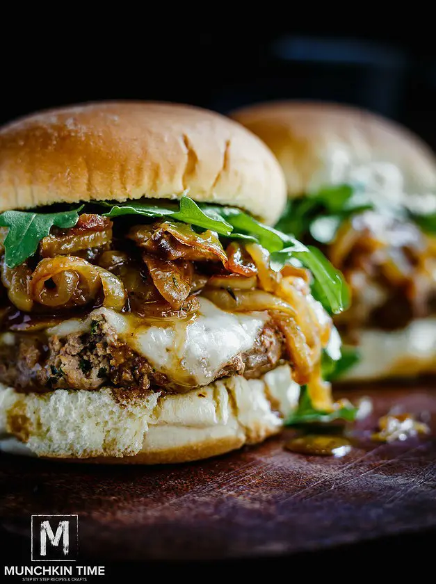 Caramelized Onions Burger