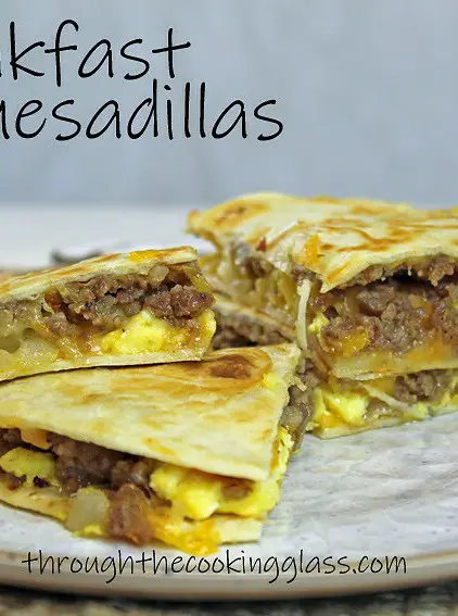 Breakfast Quesadillas