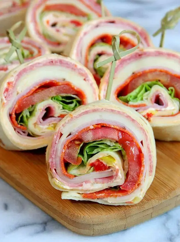 Italian Sandwich Roll-Ups