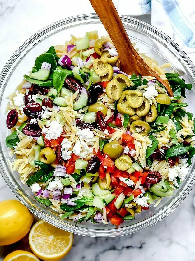 Mediterranean Orzo Salad