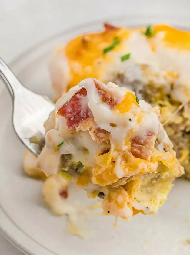 Biscuits and Gravy Casserole