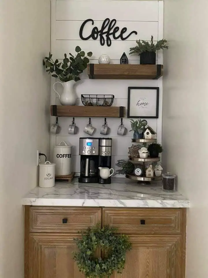 FARMHOUSE COFFEE BAR IDEA