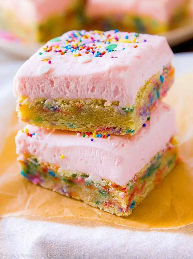 Frosted Sugar Cookie Bars