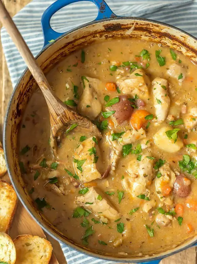 White Wine Chicken Stew