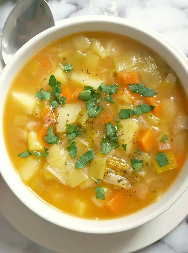 Chunky Leek and Potato Soup