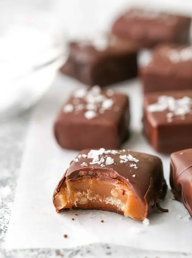 Chocolate Covered Caramels