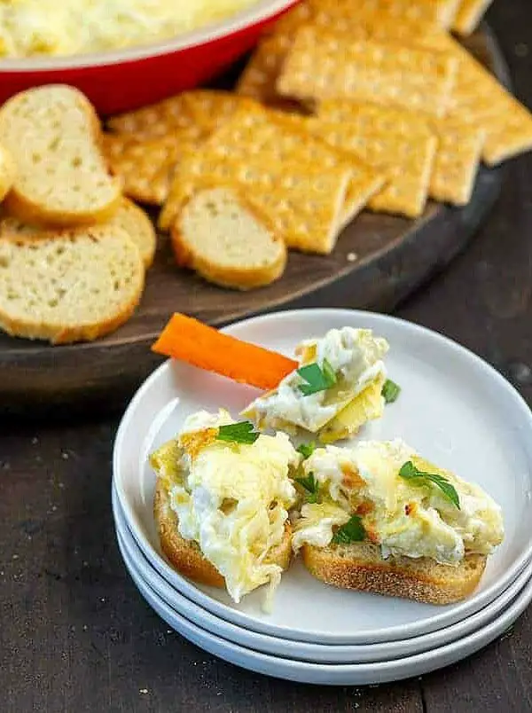 Hot and Cheesy Artichoke Dip