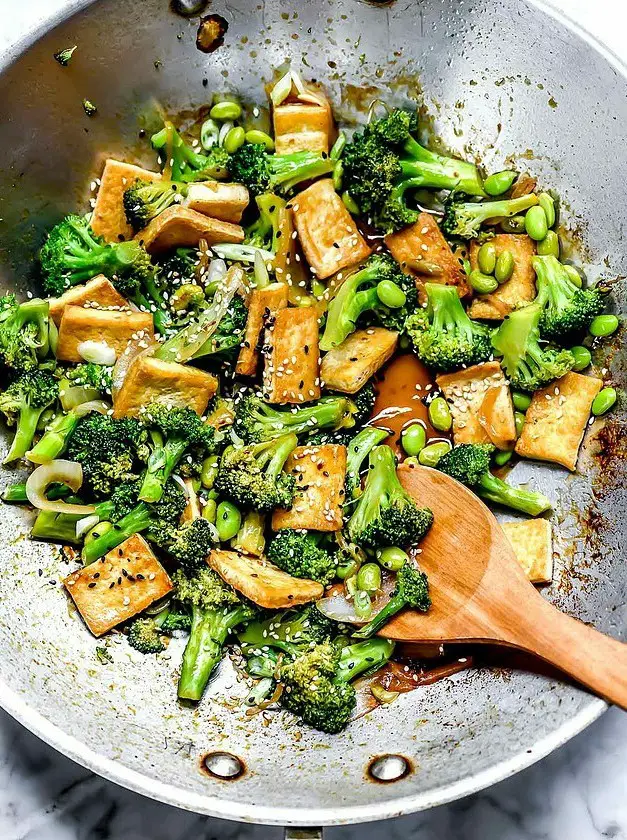 Teriyaki Tofu and Broccoli Stir Fry