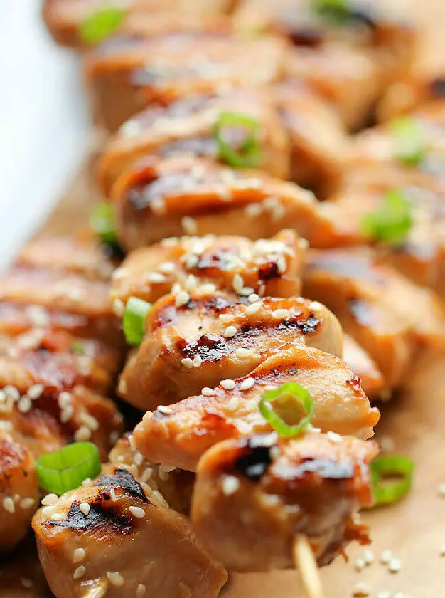 Chicken Teriyaki Kabobs