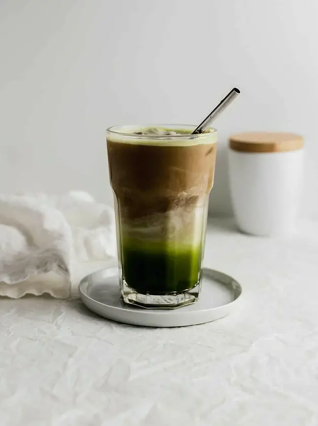 Homemade Matcha Espresso Fusion