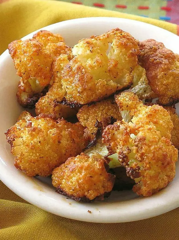 Parmesan Cauliflower Bites