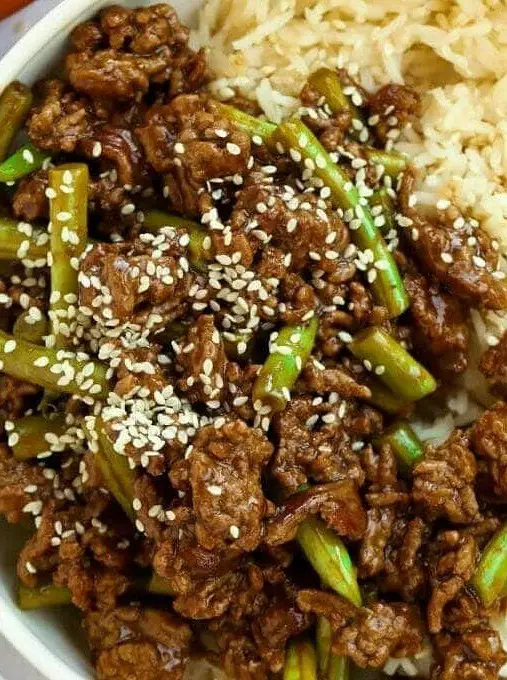 Sticky Beef Mince Stir Fry