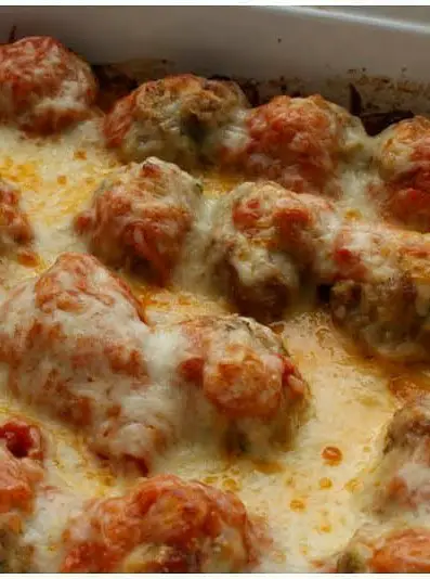 Low Carb Meatball Casserole