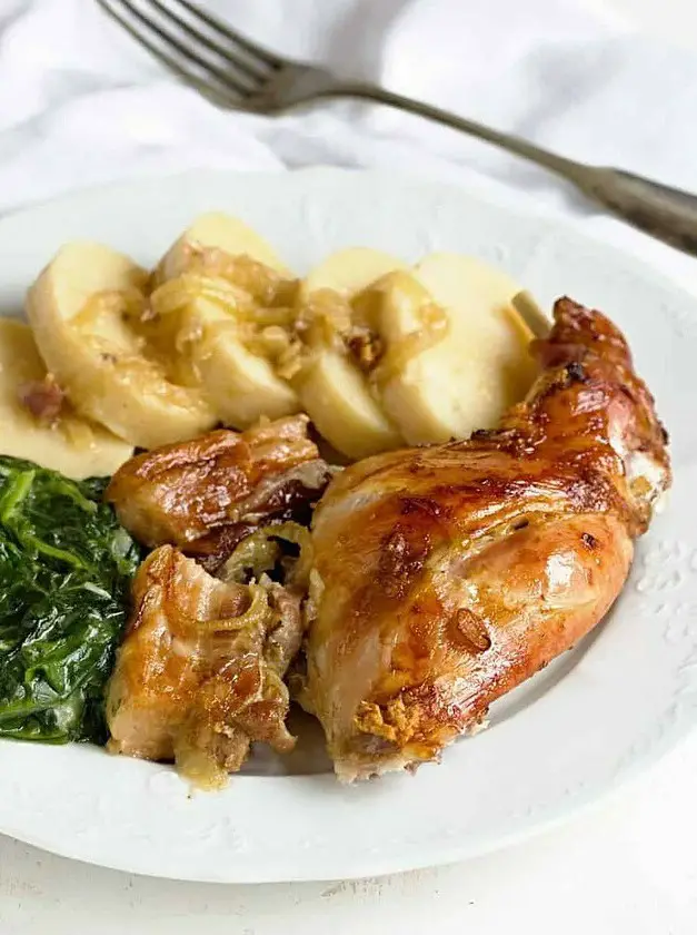 Garlic Roasted Rabbit