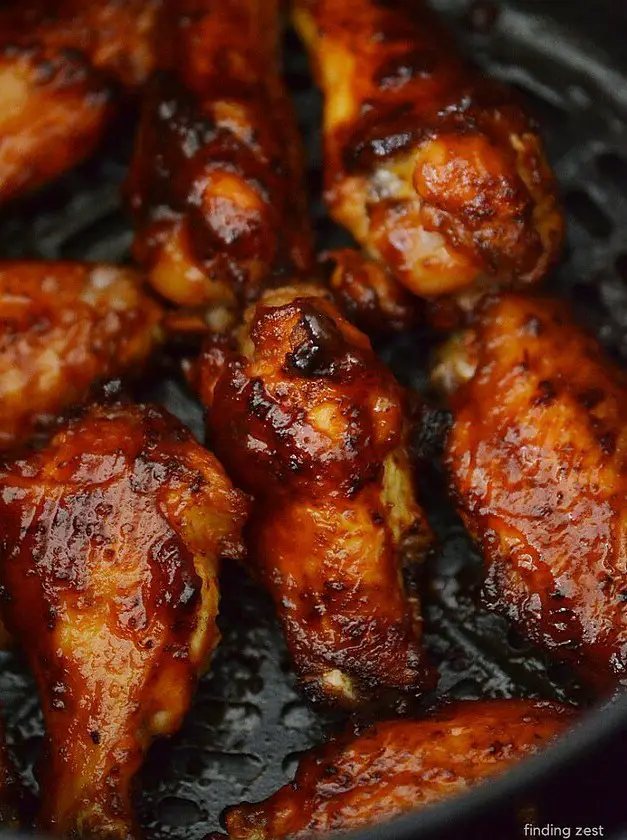 Air Fryer BBQ Chicken Wings