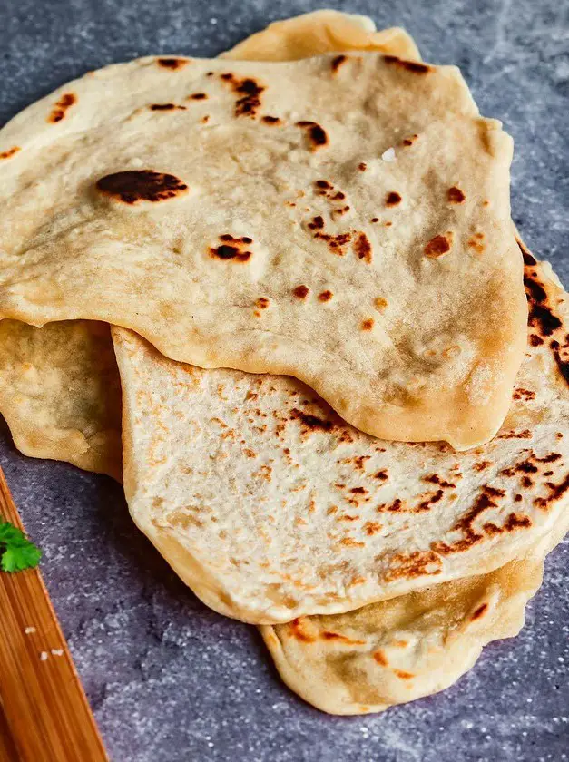 Easy Vegan Chickpea Flour Flatbreads