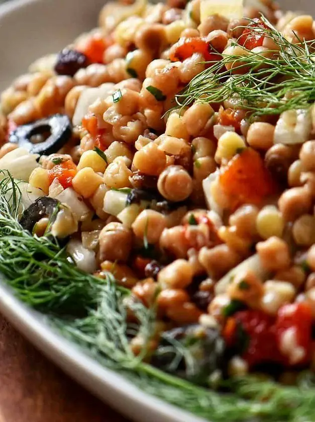 Fregola Salad with Roasted Red Pepper