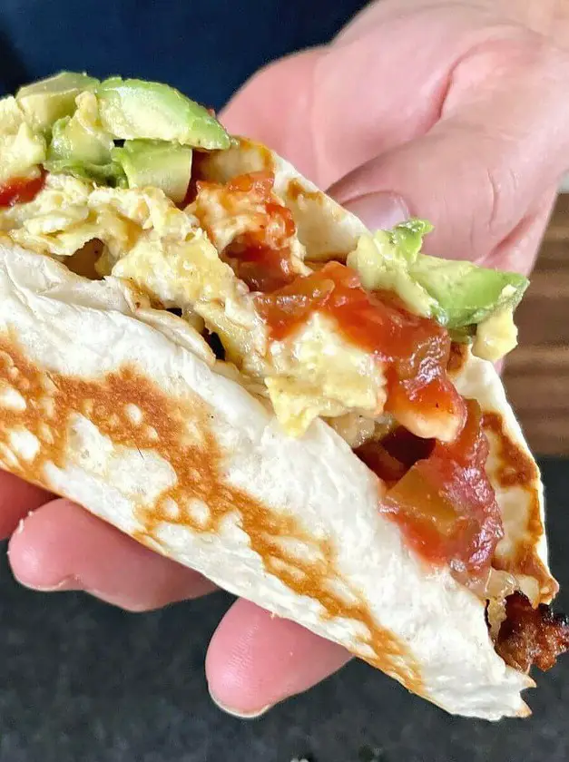 Southwest Breakfast Biscuit Tacos