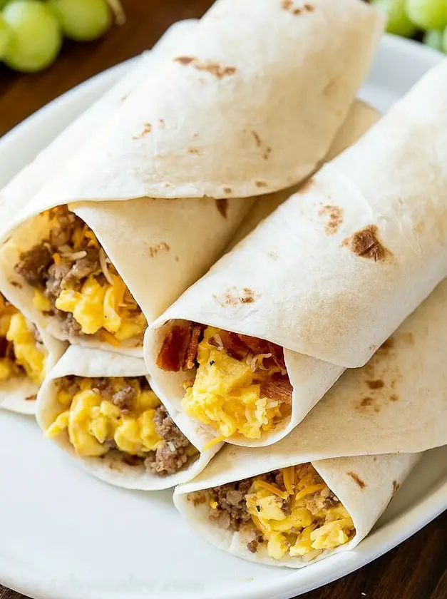 Freezer Friendly Breakfast Burritos