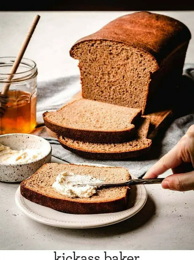 Honey Wheat Sandwich Bread