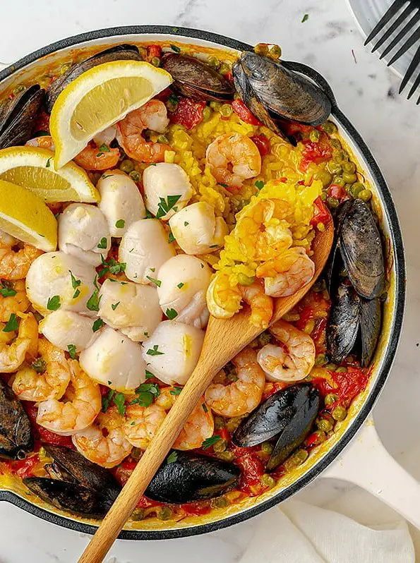 Classic Seafood Paella