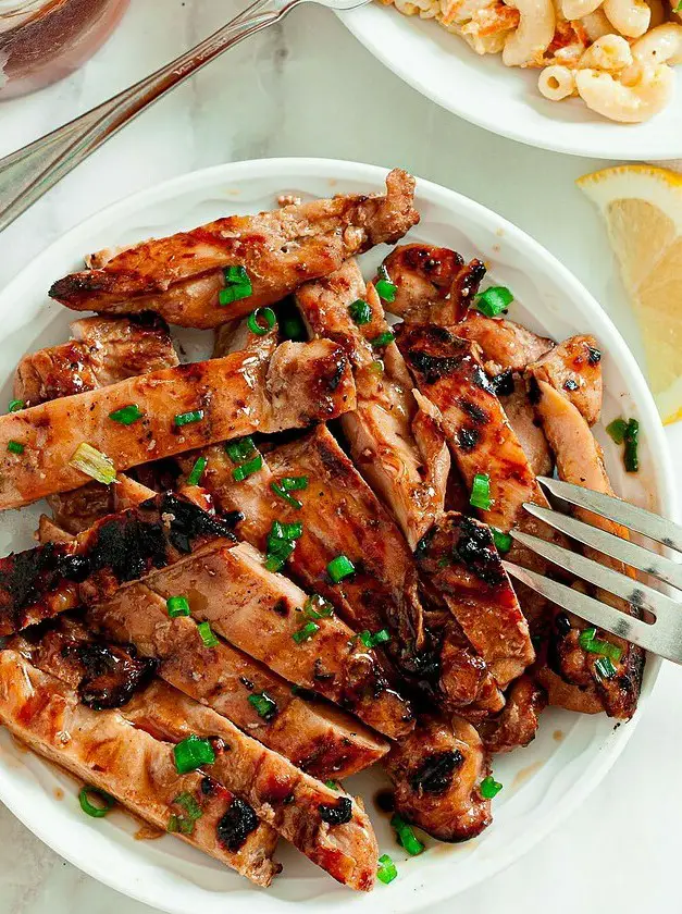 Grilled Chicken Thighs