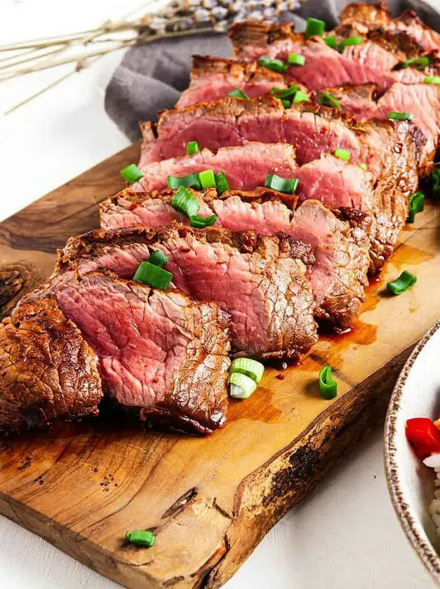 Lime Marinated Flat Iron Steak